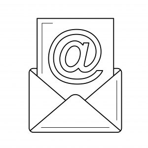 Illustration Email Kontakt Anne-Brit Gäbel SEO-Texte